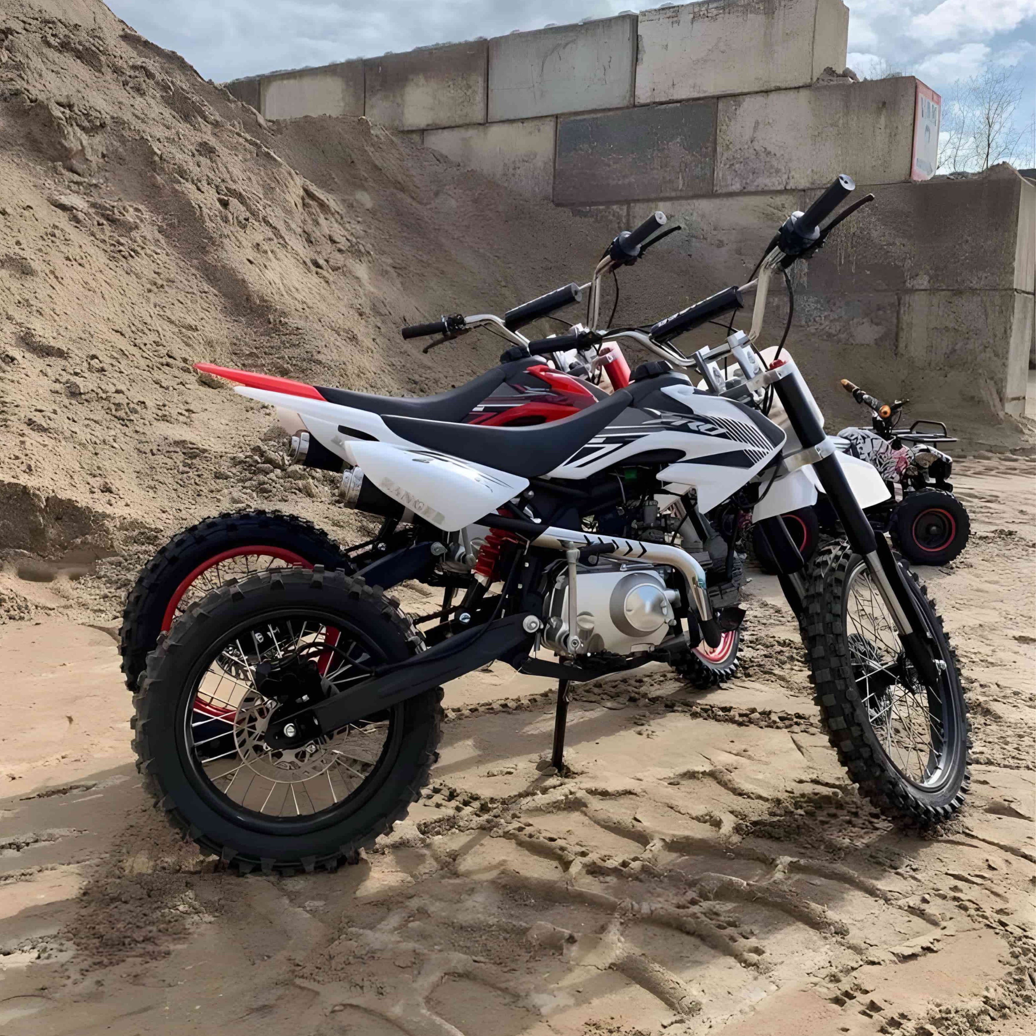 MotoCross "AURA" 125cc Avviamento a Pedale - RUOTA 14"/12"
