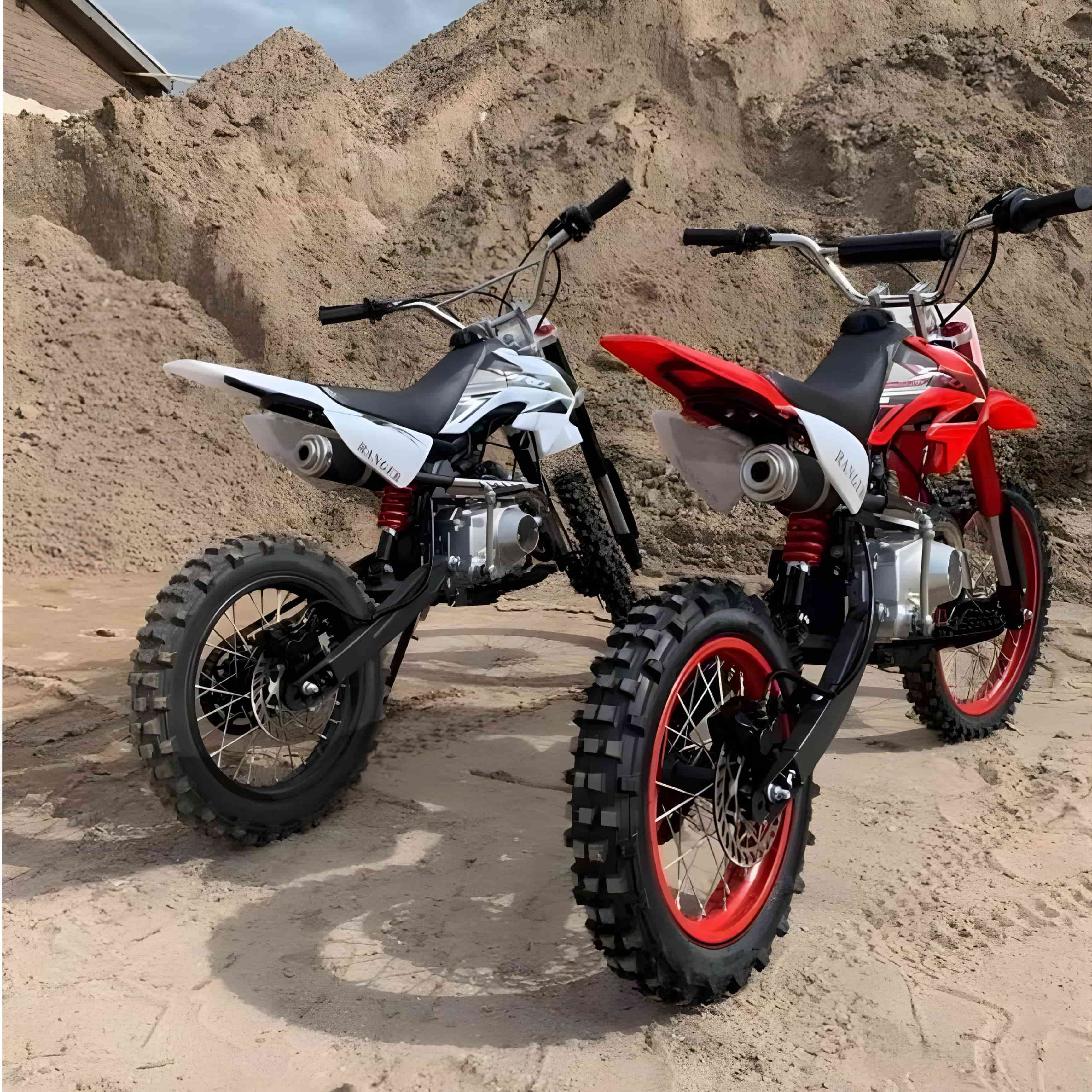 MotoCross "AURA" 125cc Avviamento a Pedale - RUOTA 14"/12"
