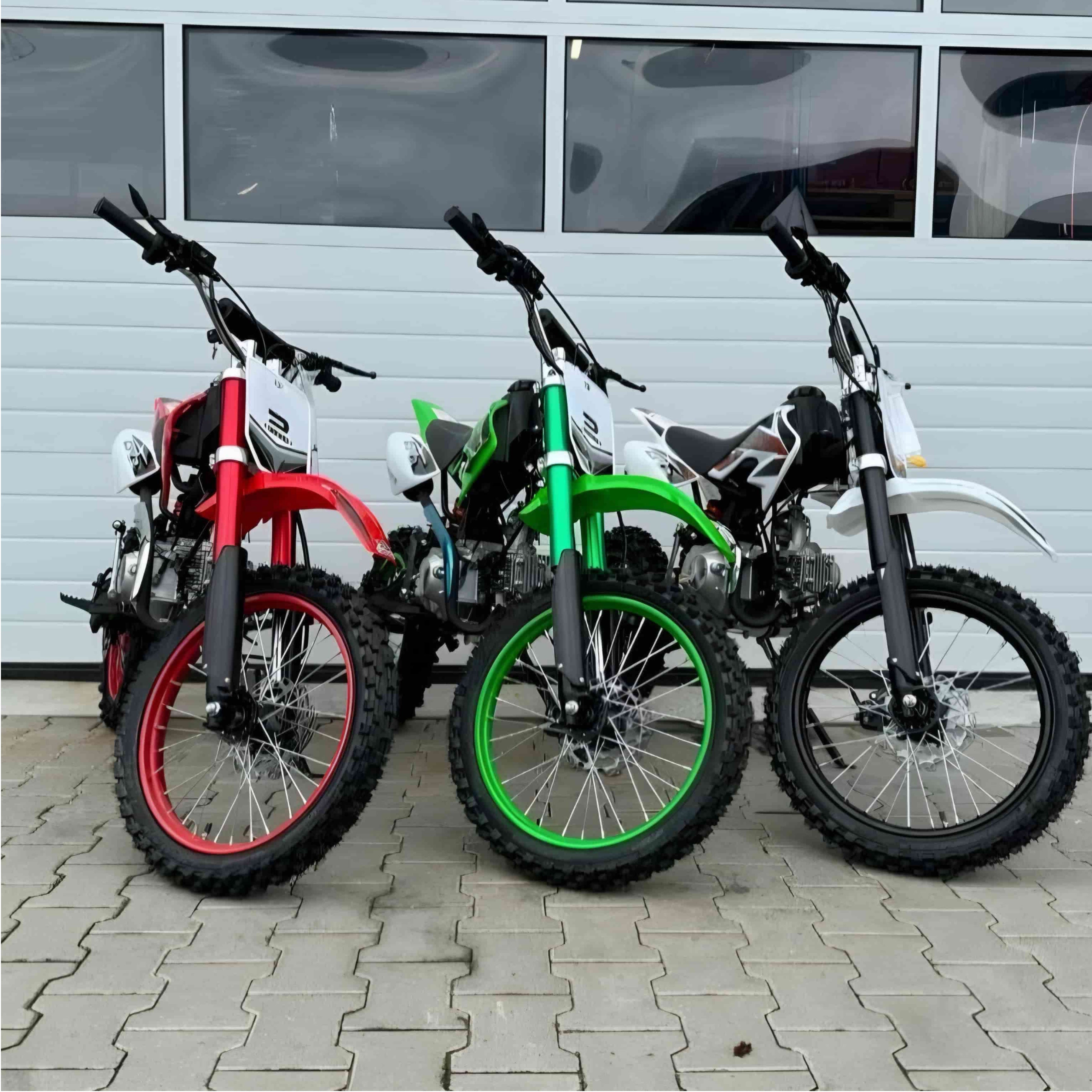 MotoCross "AURA" 125cc Avviamento a Pedale - RUOTA 14"/12"