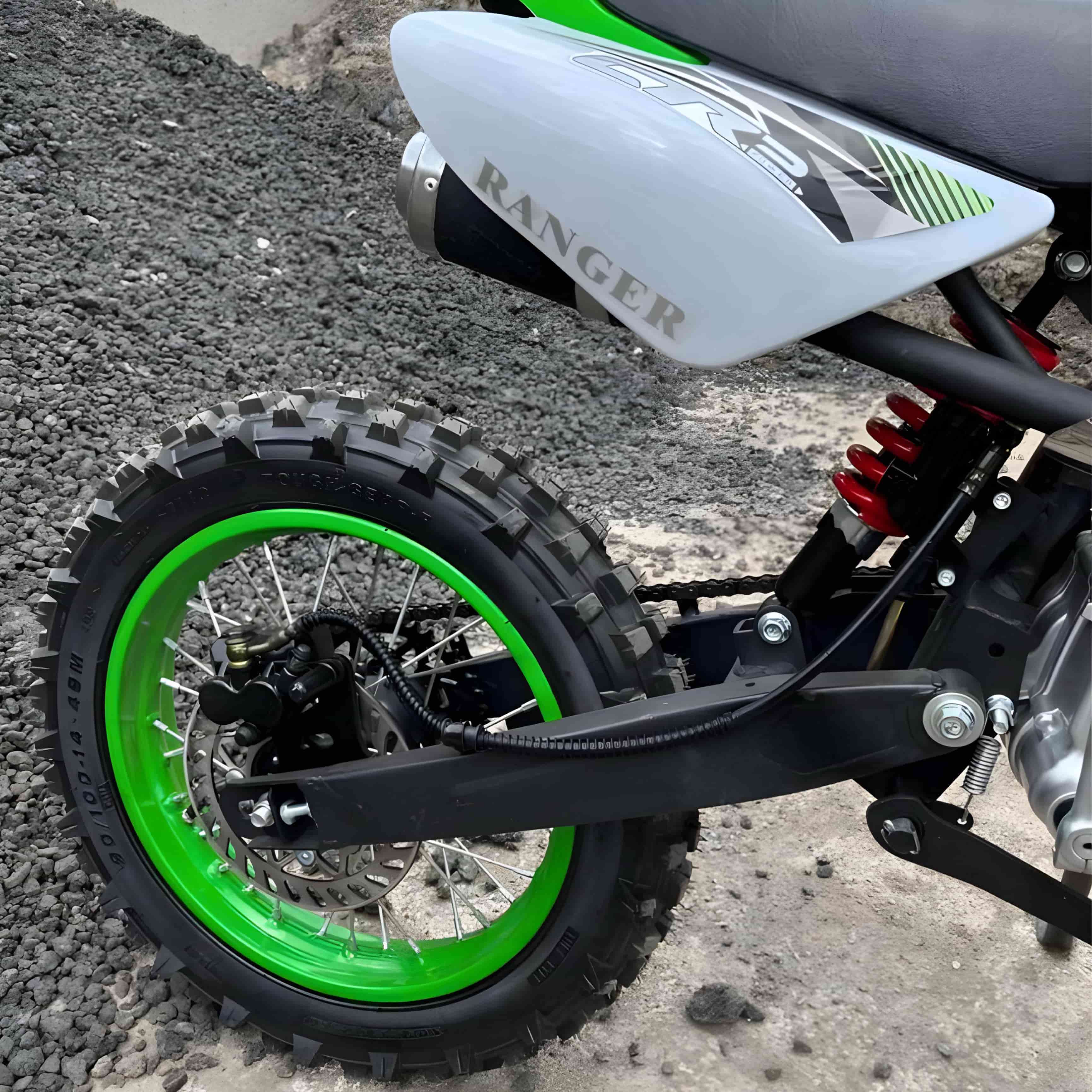MotoCross "AURA" 125cc Avviamento a Pedale - RUOTA 14"/12"