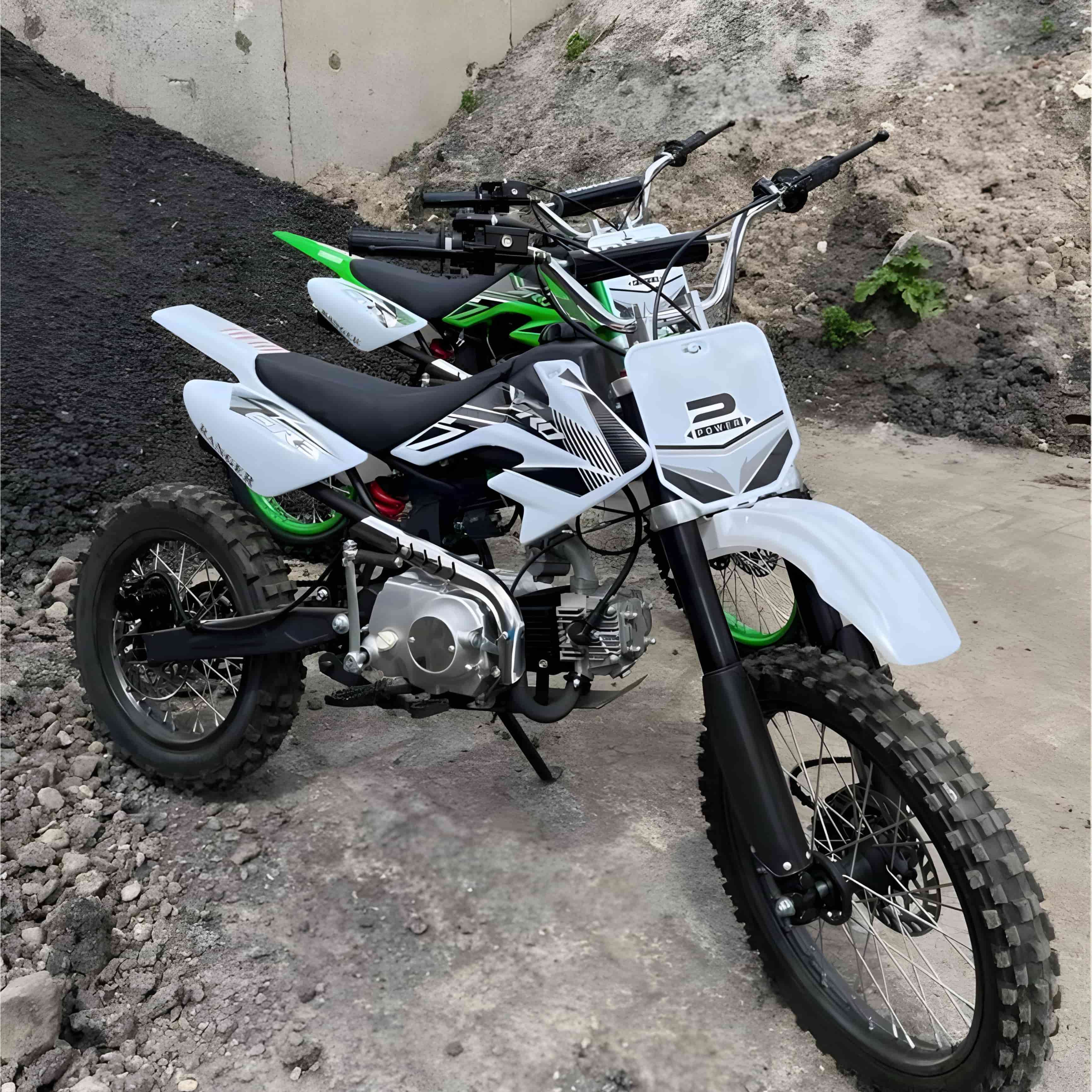 MotoCross "AURA" 125cc Avviamento a Pedale - RUOTA 14"/12"