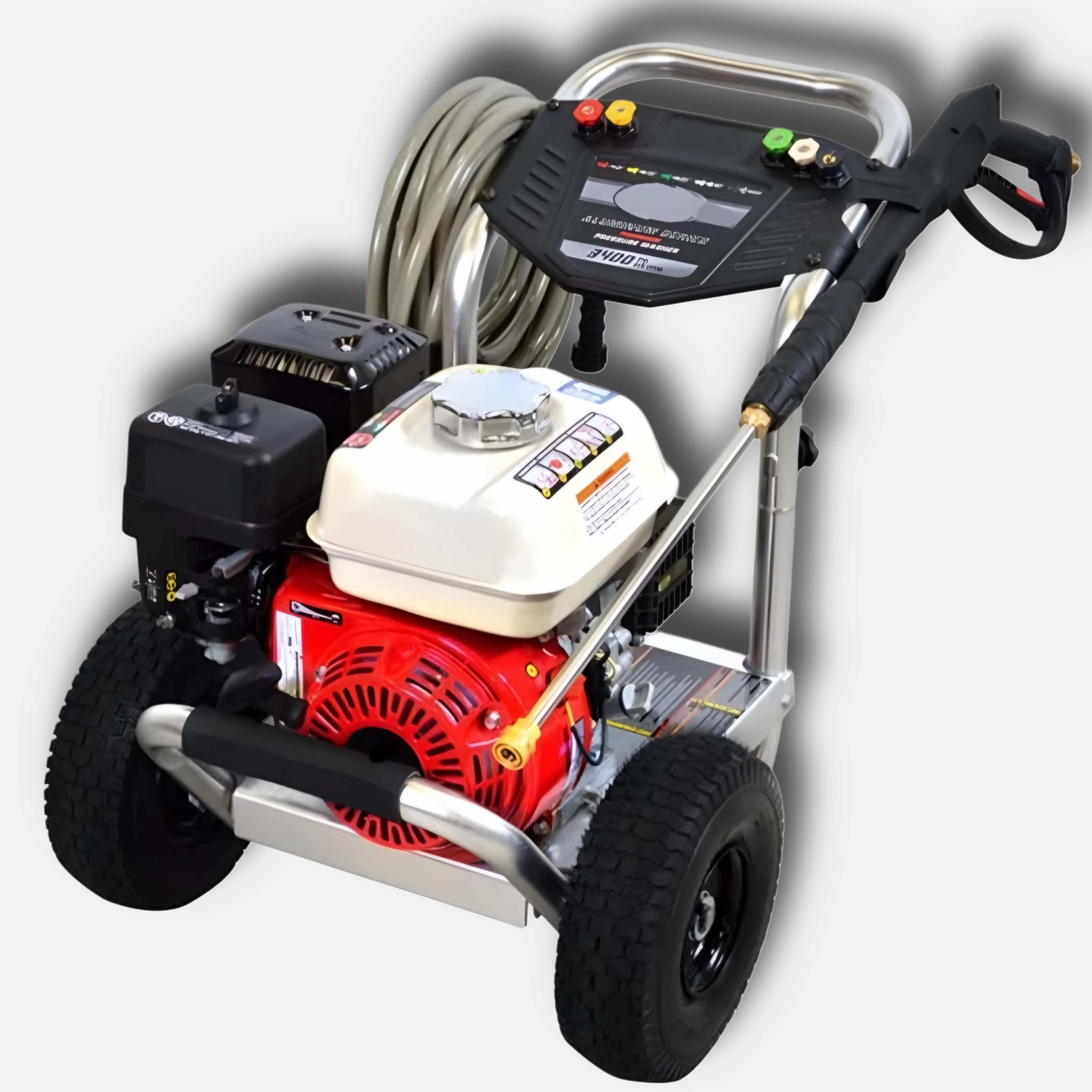 Idropulitrice a Scoppio 7cv 3500 PSI 240 Bar Professionale