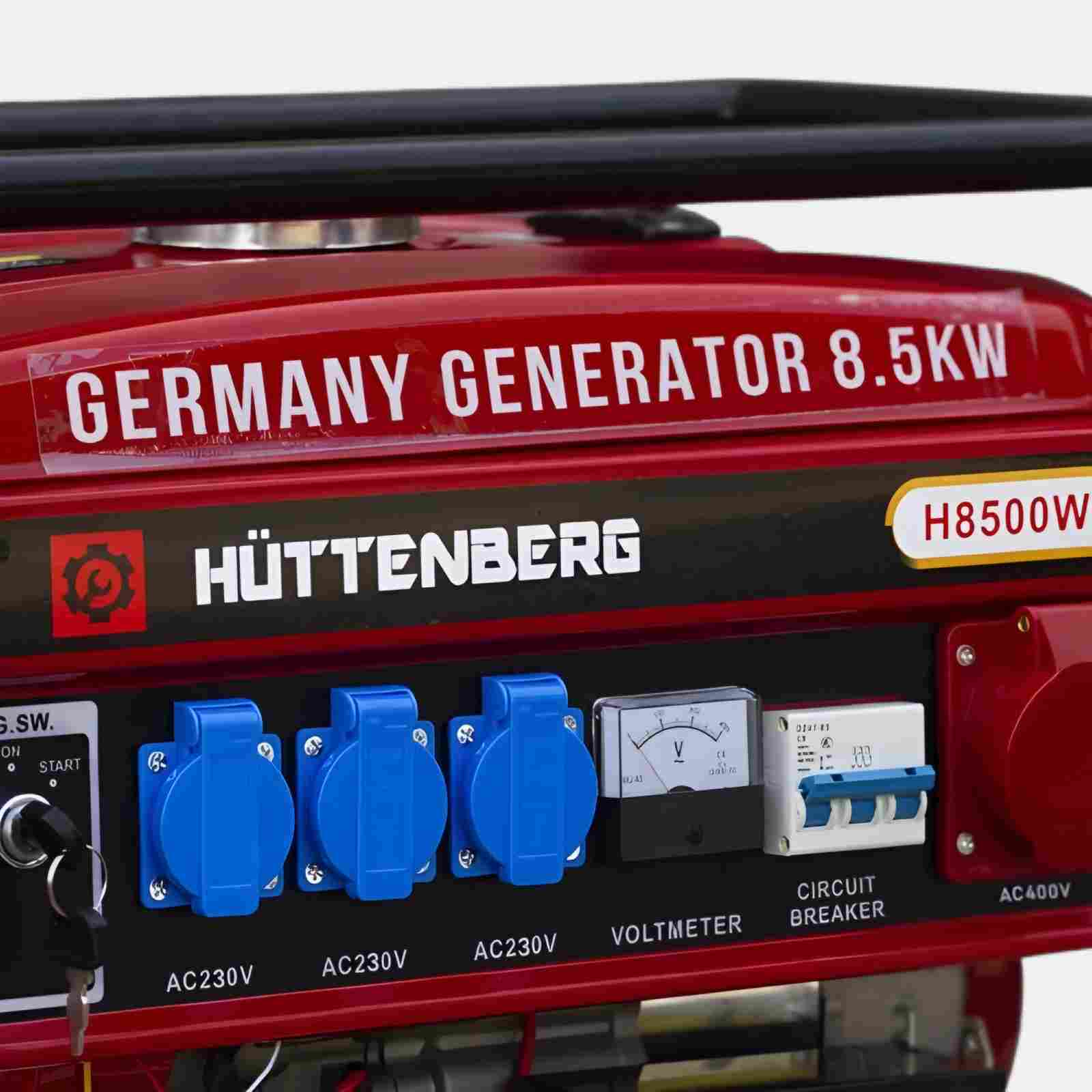 Generatore di Corrente H-8500W (220/380v) Con Chiave