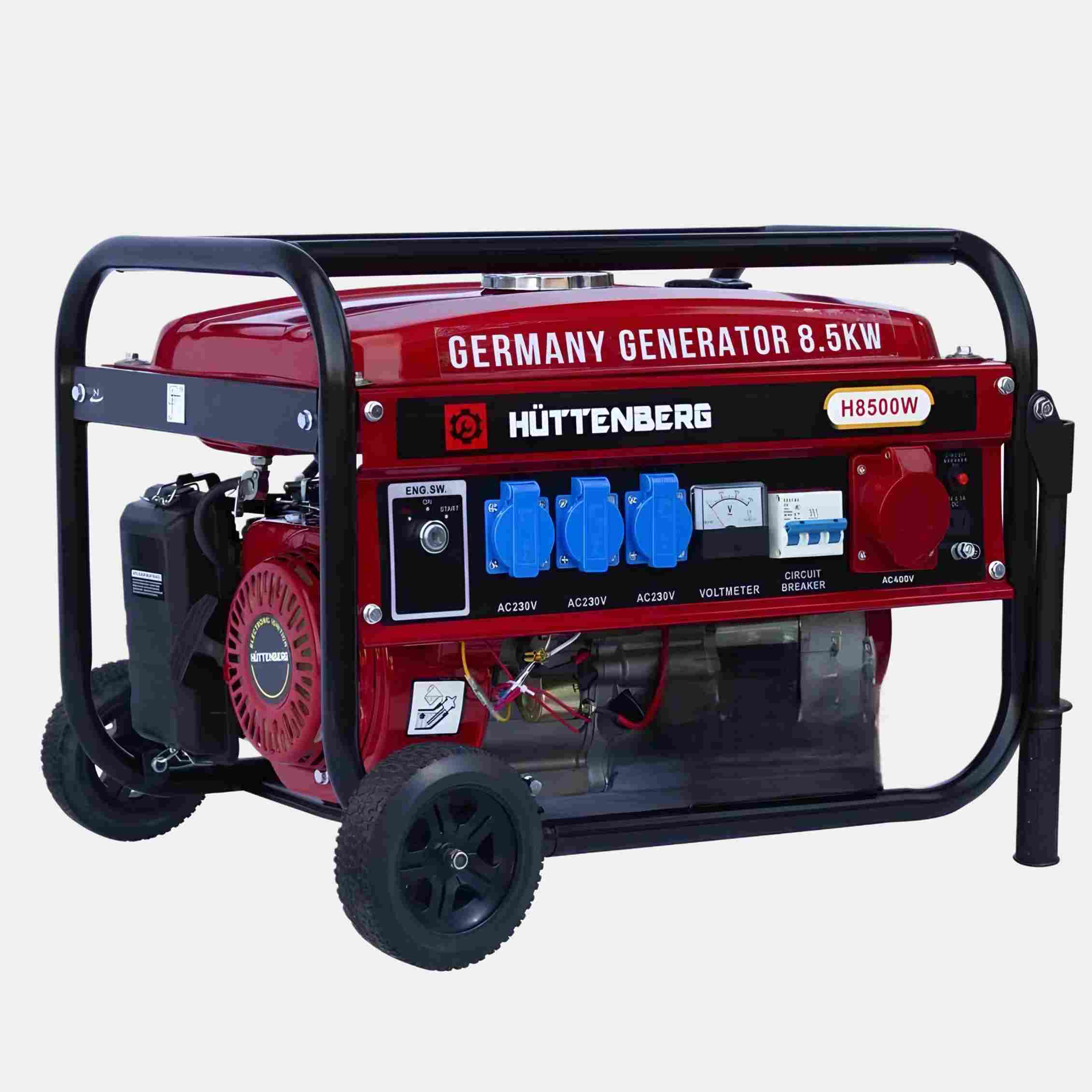 Generatore di Corrente H-8500W (220/380v) Con Chiave
